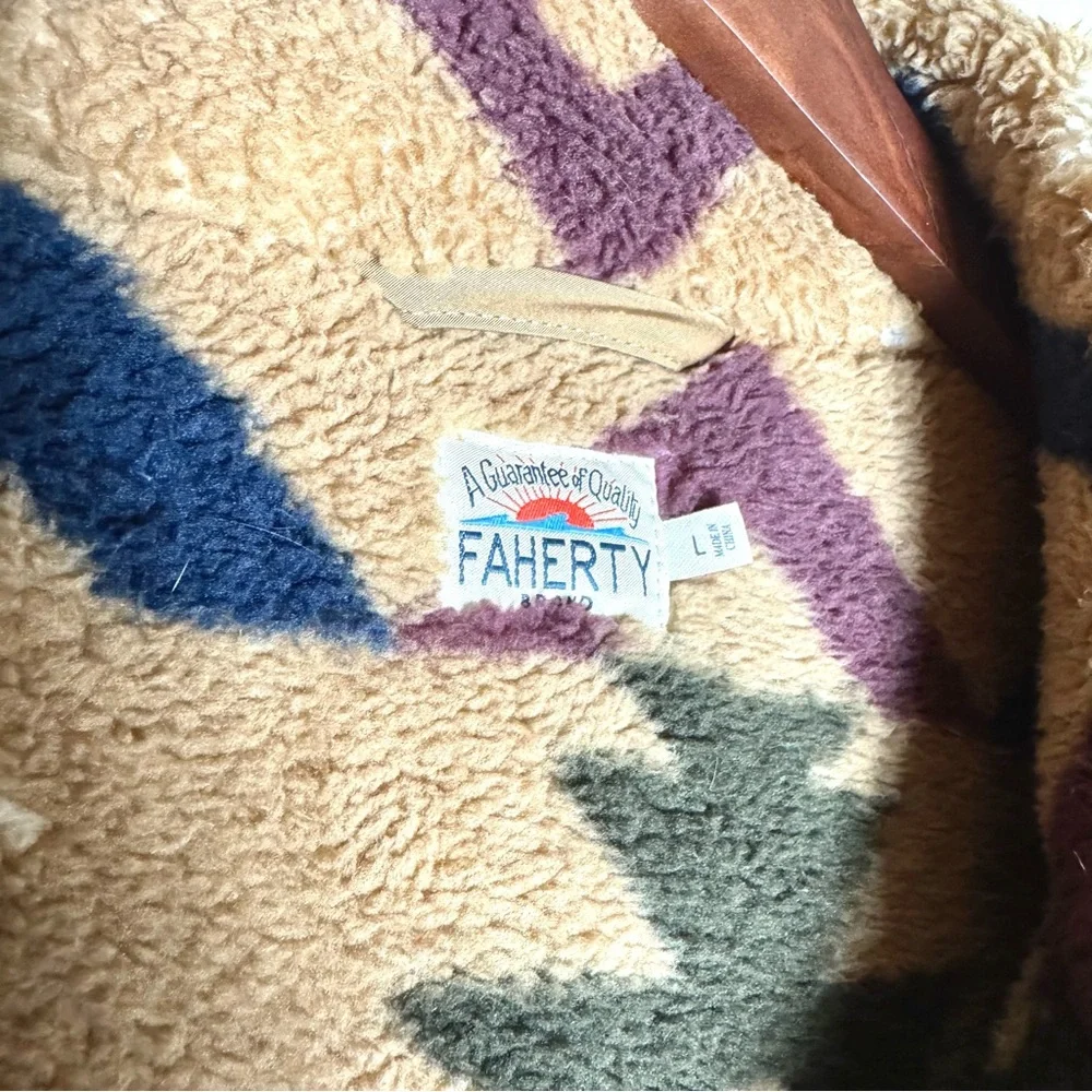 Faherty Multicolor Patterned Jacket - Picture 9 of 15